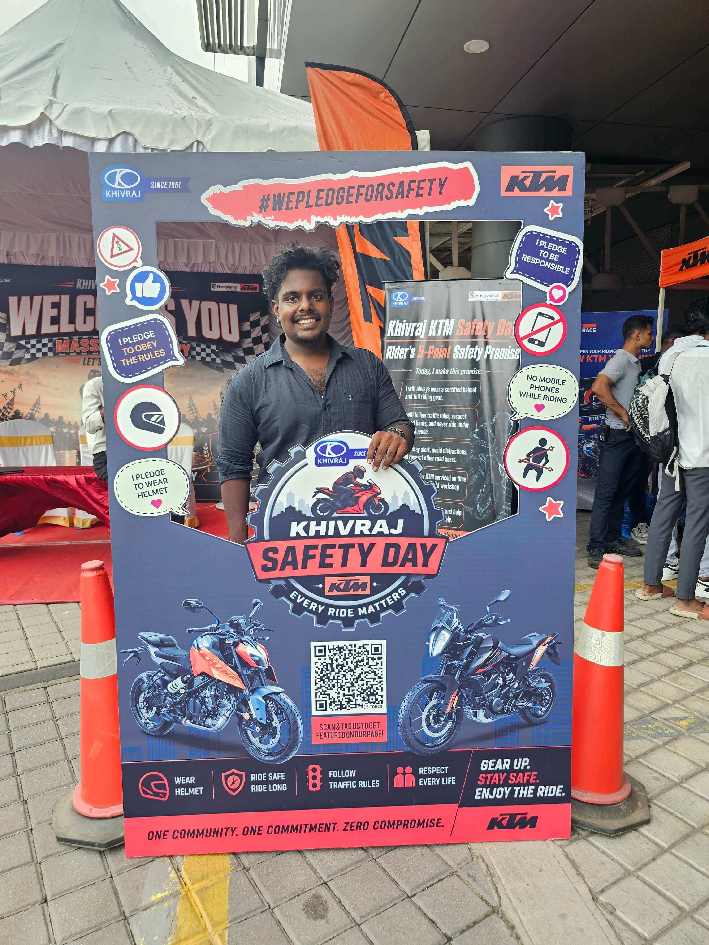 KTM Khivraj Safty Day