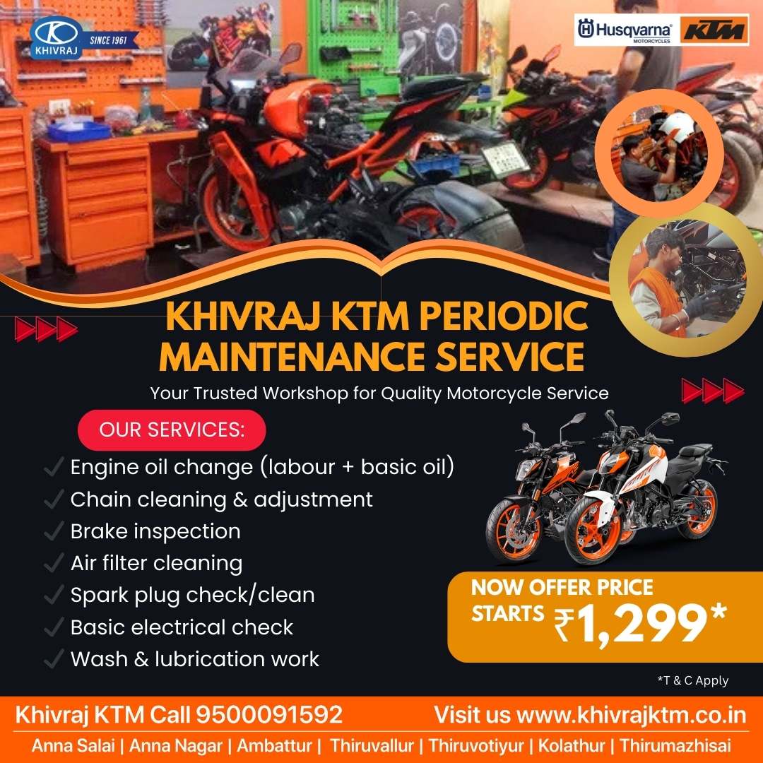 Khivraj KTM Service