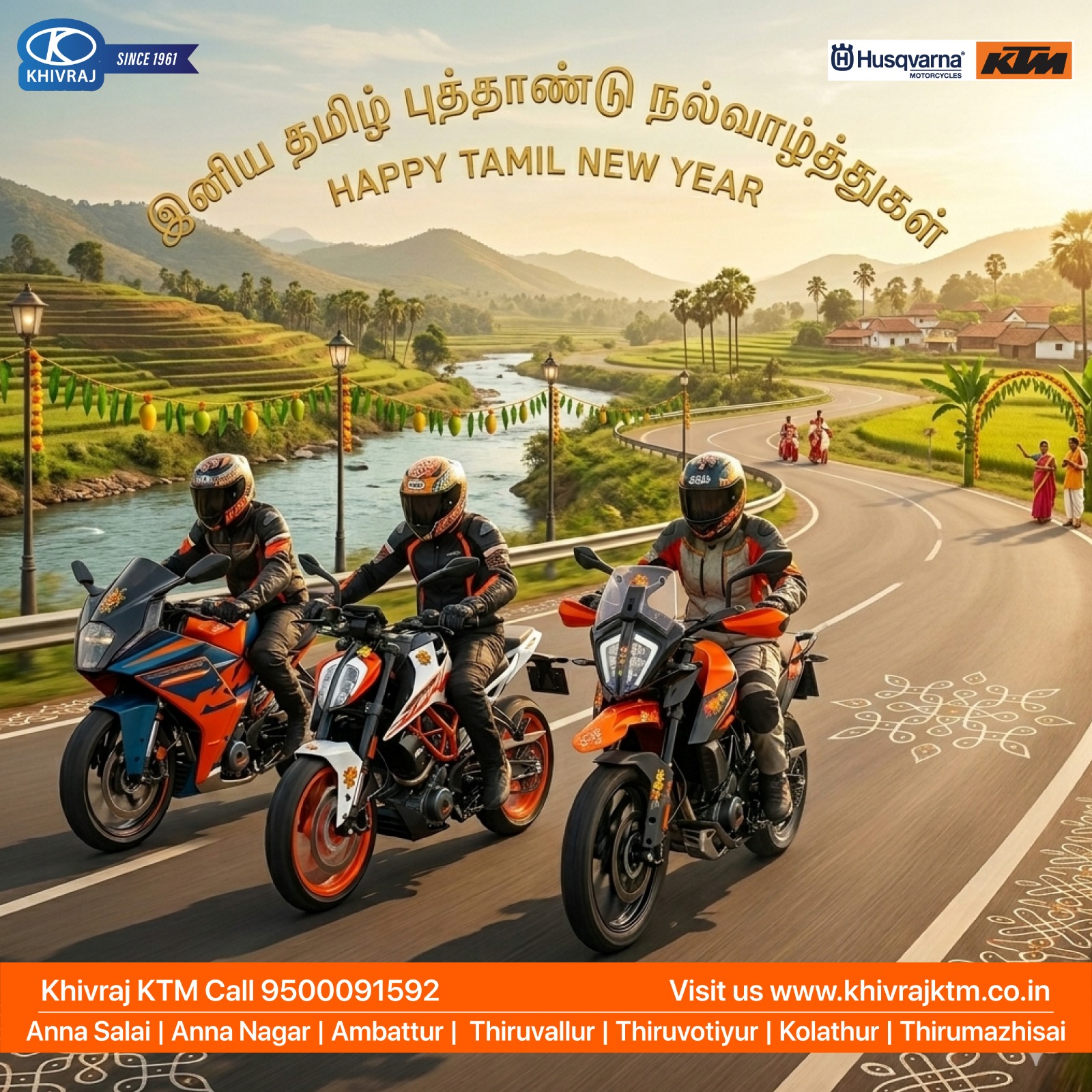 Happy Tamil New Year 2026 - Khivraj KTM